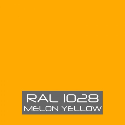 RAL 1028 Melon Yellow tinned Paint